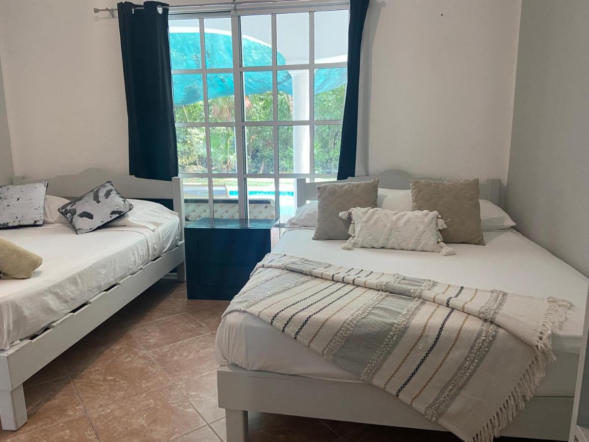 Casa Blanca Villa Playa del Carmen Bagian luar foto